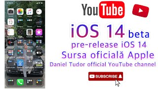 Instalare iOS 14 beta 📲Apple iPhone x | sursa oficiala