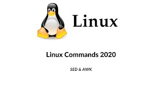 sed \u0026 awk Command | sed \u0026 awk Linux Command | Full Details sed \u0026 awk | Linux Commands 2020