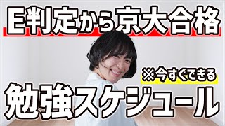 【京大合格者が教える】今すぐ実践できる勉強スケジュールの立て方３ヶ条