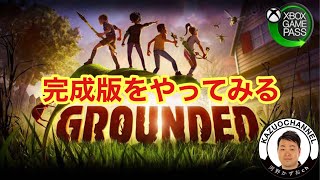 LIVE 完成版をやってみる『GROUNDED』XboxGamePass