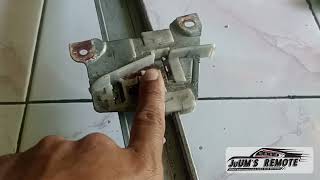 Memperbaiki power window timor belakang kiri @adeizt