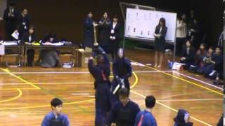 平成26年度　関東医療系大会 男子団体 2回戦 先鋒 後藤埼玉医VS持田横市A