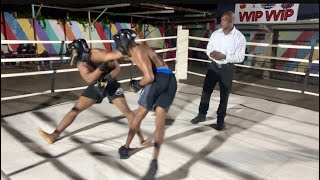 Tickarus VS Tarzan | Clark’s Town Contenders Boxing Competition Exhibition Night