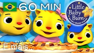 Três Gatinhos | Versão 2 | E muitas mais Canções de Ninar | LittleBabyBum!