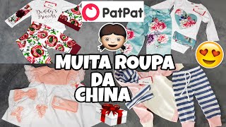 RECEBIDOS PARA A BEBÊ - MUITA ROUPA DA PATPAT