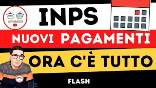 NOVITA' INPS, TUTTI I PAGAMENTI FLASH ➡ ADESSO NON MANCA NULLA! IL NUOVO CALENDARIO⚡
