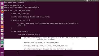 Embedded/IoT Linux for Red-Blue Teams: Understanding IoT Rootkits: Modify Process Name