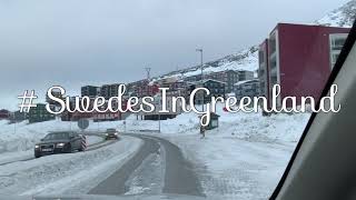 Winter! Driving in Nuuk Greenland! Going past the High Security Prison and to the end of the road.