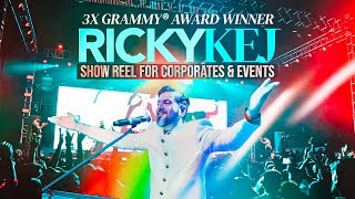 3X Grammy® Award Winner Ricky Kej - Show Reel for Corporates & Events