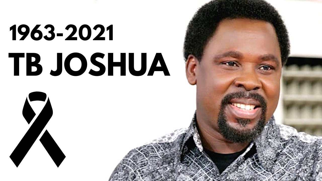 🚨 Fallece El Predicador T.B. JOSHUA A Los 57 Años - YouTube