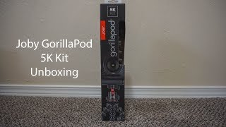 Unboxing JOBY GorillaPod 5K Kit