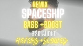 SPACESHIP - AP DHILLON | SHINDA KAHLON | GMINXR { 32d audio }{ bass +boost } { remix song } m studio
