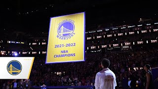 Chase Center Banner Tribute | Narrated By Stephen Curry