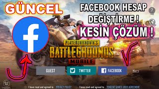 PUBG MOBİLE FACEBOOK HESAP DEĞİŞTİRME İOS - İPHONE NASIL YAPILIR! GÜNCEL