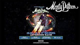 Jimmy Fallon Tutorial for ‘Galaxy Song Asteroids Game’ (featuring the Pythons)