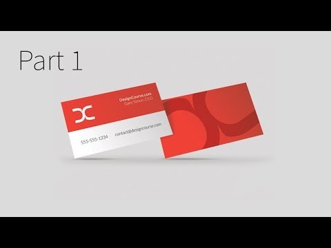 Modern Business Card Design in Illustrator CC (Part 1) Modern Business Card Design in Illustrator CC (Part 1)