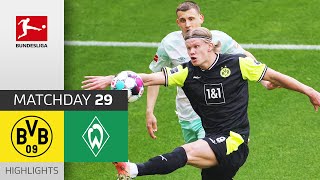 Borussia Dortmund - SV Werder Bremen | 4-1 | Highlights | Matchday 29 – Bundesliga 2020/21