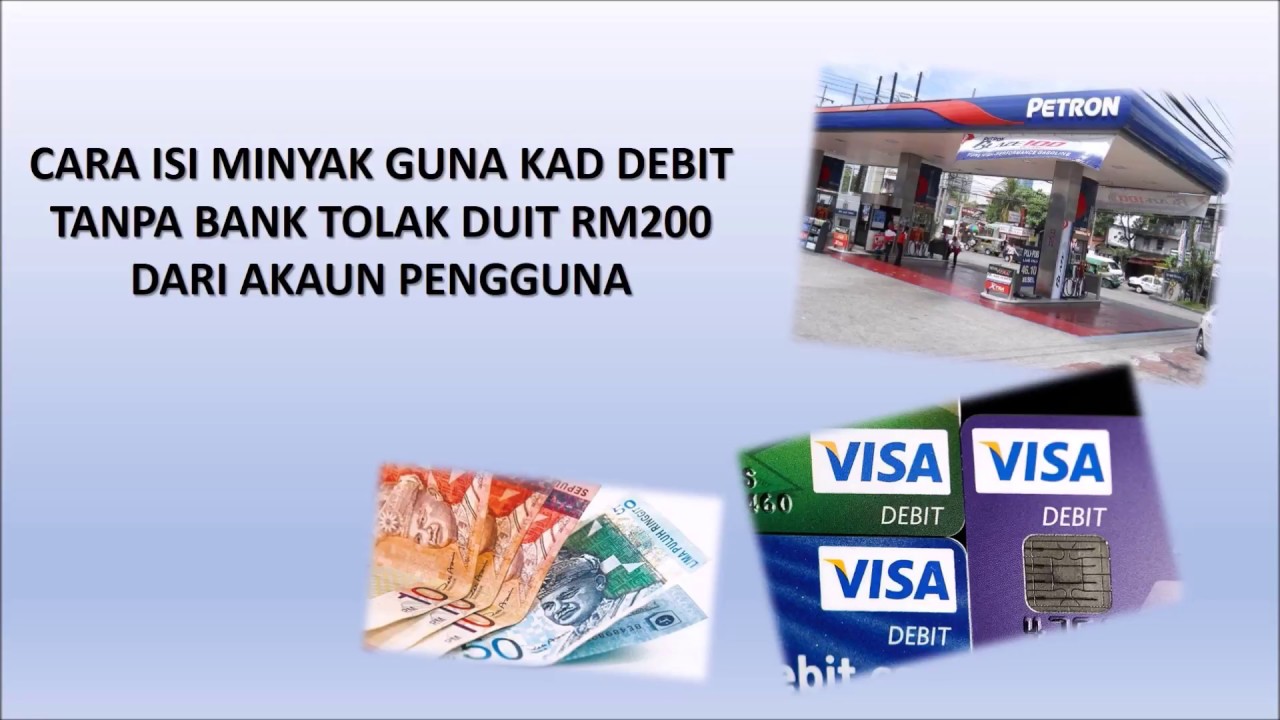 Cara Guna Kad Debit Untuk Isi Minyak