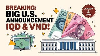 Breaking: U.S. Banks Iraqi Dinar \u0026 Vietnamese Dong Revaluation! 💥 IQD news today 2025