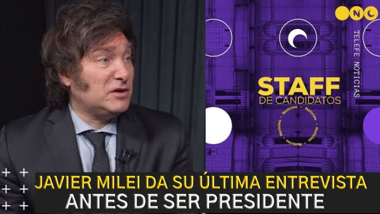 MILEI LA ROMPE EN SU ÚLTIMA ENTREVISTA ANTES DE SER PRESIDENTE - YouTube