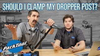Shop Talk: Is It OK to Clamp My Dropper Post in a Repair Stand?