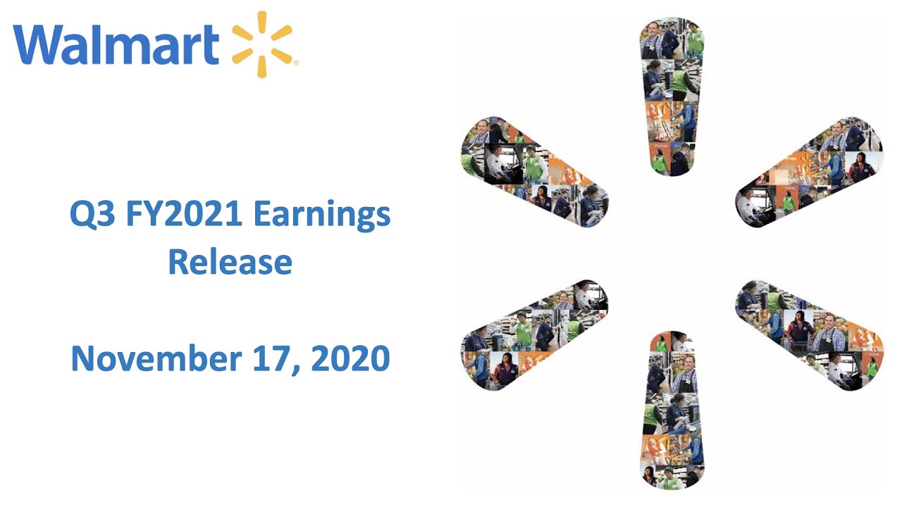 Walmart Q3 FY2021 Earnings Release - YouTube