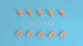 Sushi And Bread Commercial | Smaller is easier!