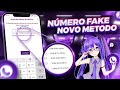 [GRINGO]🌍🤯 COMO CRIAR NÚMERO FAKE PARA WHATSAPP SEM CHIP FÍSICO E RECEBER SMS (NÚMEROS VIRTUAIS)💜