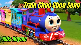 Train Choo Choo Song | Newborn Baby Songs \u0026 Kids Nursery Rhymes | Funny Cute Animals