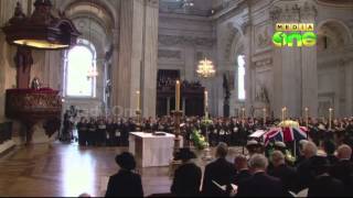 Last respects paid to Lady Thatcher