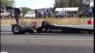 Myles Togioka's Injected Nitro A/Fuel Dragster 6.80 @ 200 MPH