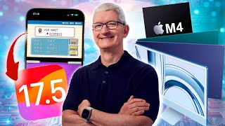 Macs con M4 para IA, tiendas alternativas este año, iOS 17 5 Beta, emuladores en App Store