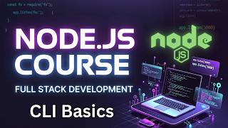 Node.js CLI Basics Tutorial for Beginners | Command Line Arguments, process.argv & Real Examples
