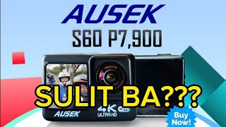 AUSEK S60 ACTION CAMERA || SULIT BA? || VS. AKASO V50X Action camera