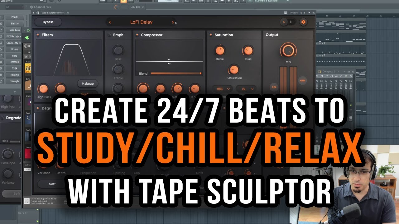 How To Create Lo-fi Music With Tape Sculptor (Tutorial) - YouTube