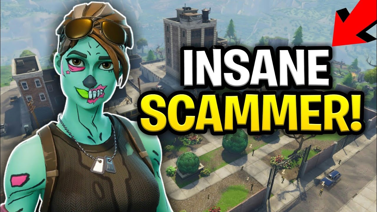 Insane Scammer Loses Rich Inventory Scammer Gets Scammed Fortnite