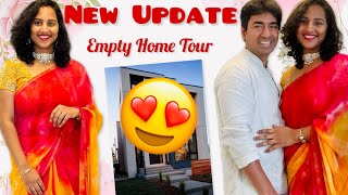 New Update of our life😍 #Empty Home Tour #Kids future కోసం ఆలోచించి ఈ decision తీసుకున్నాం #home❤️