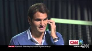 Roger Federer CNN Talk Asia 2013 Interview Part 1