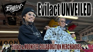 Evilact Unveiled Collaboration Merchandise MOONEYES Imagineer emi's HCS2024 Info