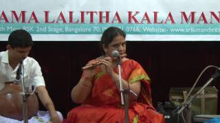 Suswaralaya 17th Anniversary Flute Concert by Vid  Vani Manjunath 22-10-2016