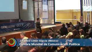 Juan Carlos Limon en Cumbre Mundial de Comunicación Politica