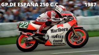 1987 GP de España de 250cc. Circuito de Jerez