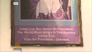 Gambia leader blames dissidents for coup bid