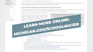 Join the School Drinking Water Program