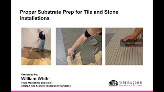 Webinar: Proper Substrate Prep – Not just for those other floor coverings anymore!