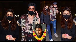 Aly Goni and Jasmin Bhasin Broken Down At Airport As Arrived For Siddharth Shukla Last Rites