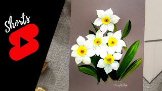 Simple Daffodils - Spring Flowers - Easter Greetings #shorts
