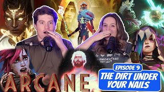 THE END OF ARCANE! | Arcane Season 2 Married Reaction | Ep 2x9, “The Dirt Under Your Nails\