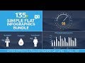 Simple Flat Infographics Bundle | After Effects Template | Project Files - Videohive