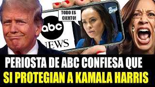 🚨 LO ADMITIERON! Trump tenia RAZON que si PROTEGIERON a Kamala en el Debate | CONFIENSAN TODO